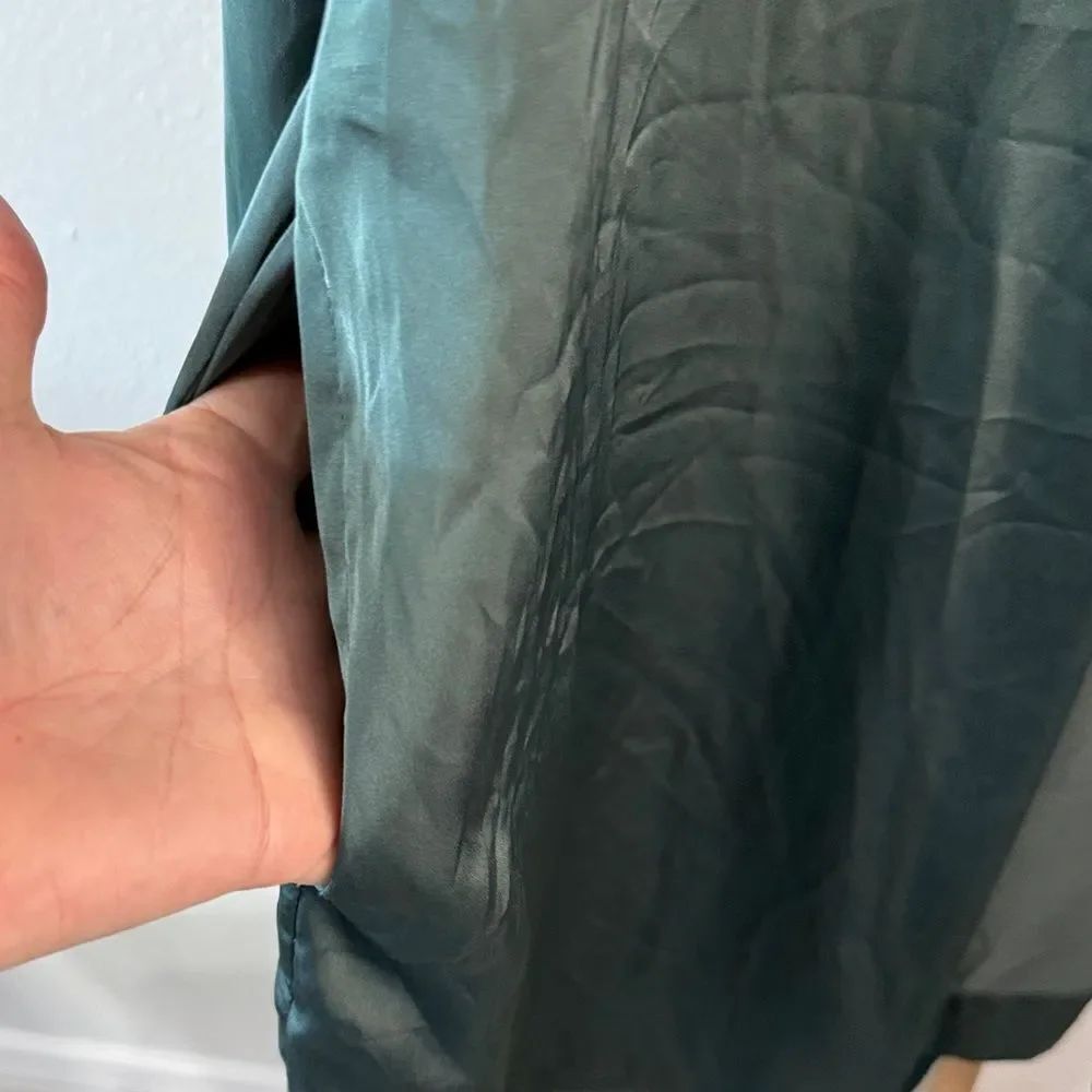 Stars Above Deep Green Women's Robe - Picture 6 of 6